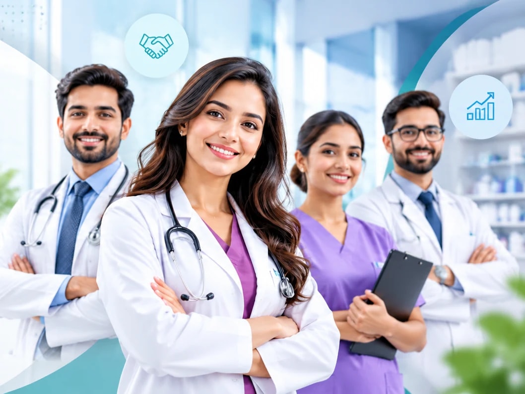 Healthcare professionals from the Health Plus Innovation network